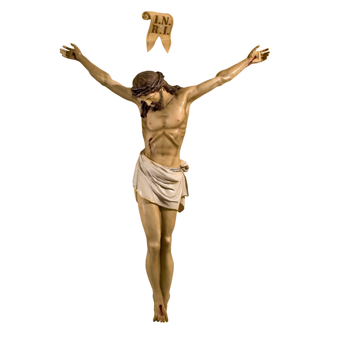 corpus-isus-vesmant-alb-auriu-165-cm Corpus Isus – 165 cm