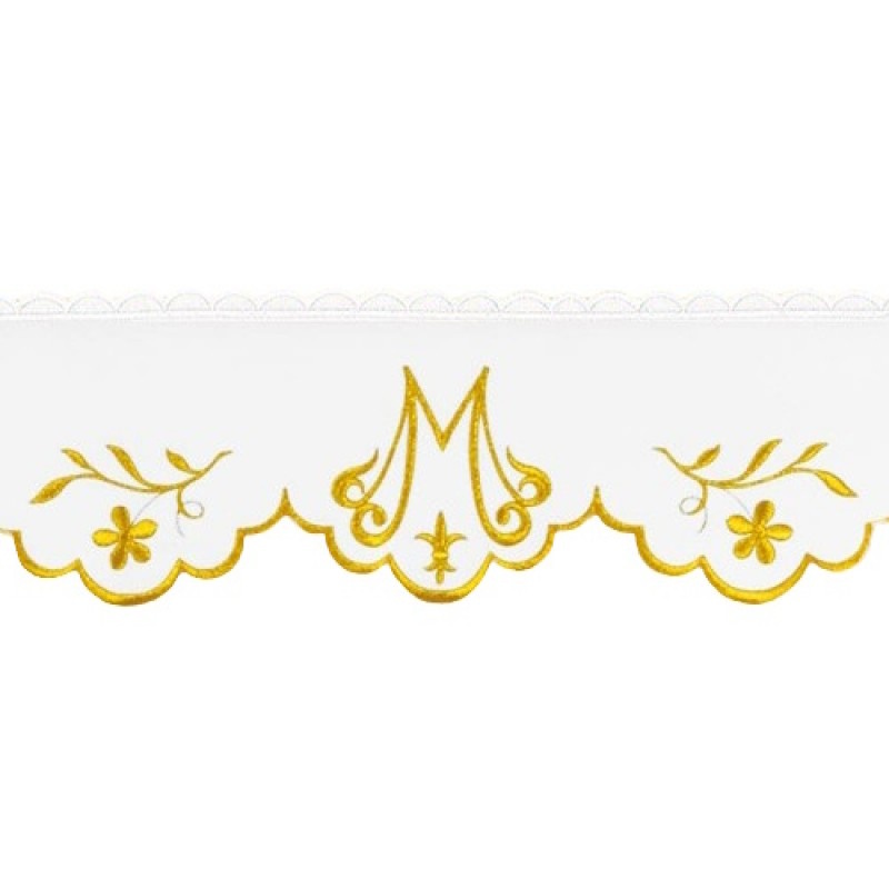 fata-de-altar-mariana-3037-monograma-m-broderie-aurie Față de altar mariană – model 3037
