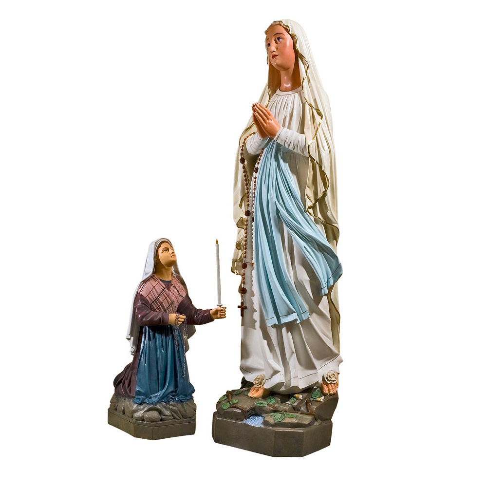 grup-statuar-lourdes-sfanta-bernadeta-130-cm Grup statuar Lourdes – 130 cm