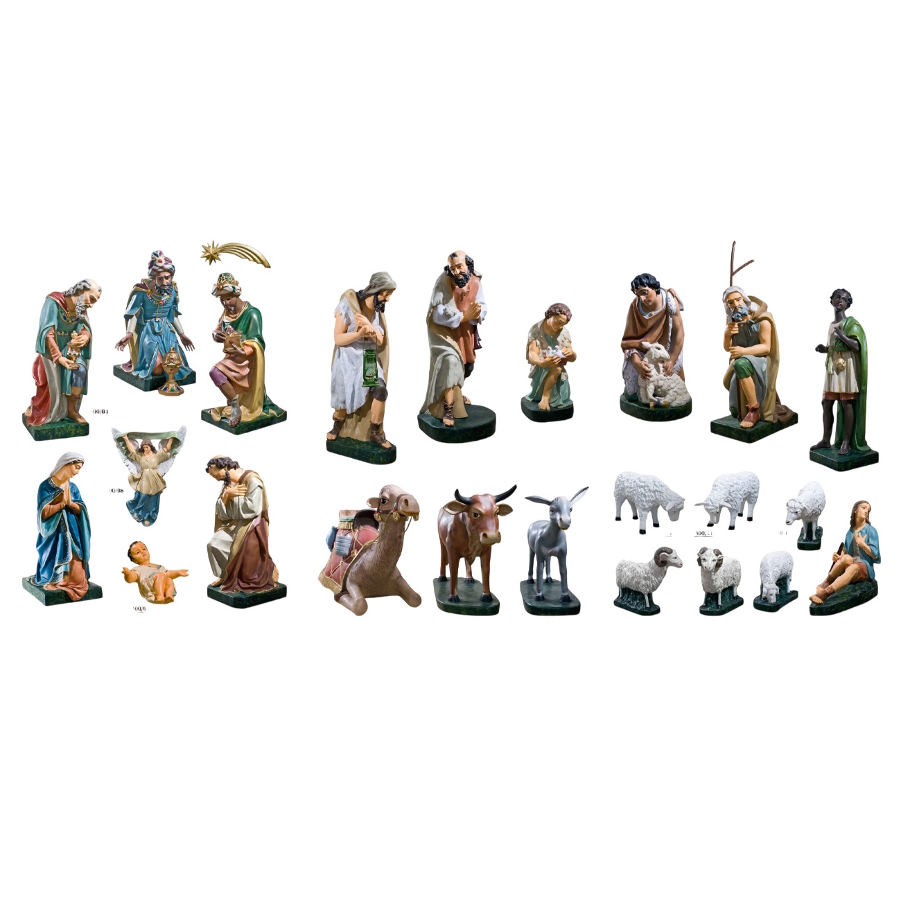 scena craciun 120 cm Scena Nasterea Domnului 120 cm