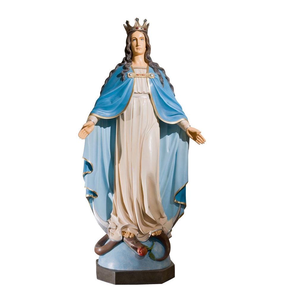 statuie-maria-imaculata-incoronata-colorata-125-cm Statuie Maria Imaculata – 125 cm