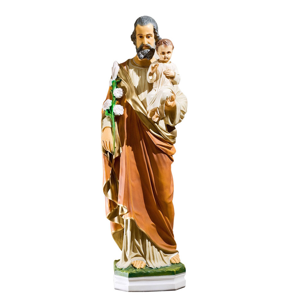 statuie-sfantul-iosif-cu-pruncul-isus-80-cm Statuie Sfântul Iosif – 80 cm
