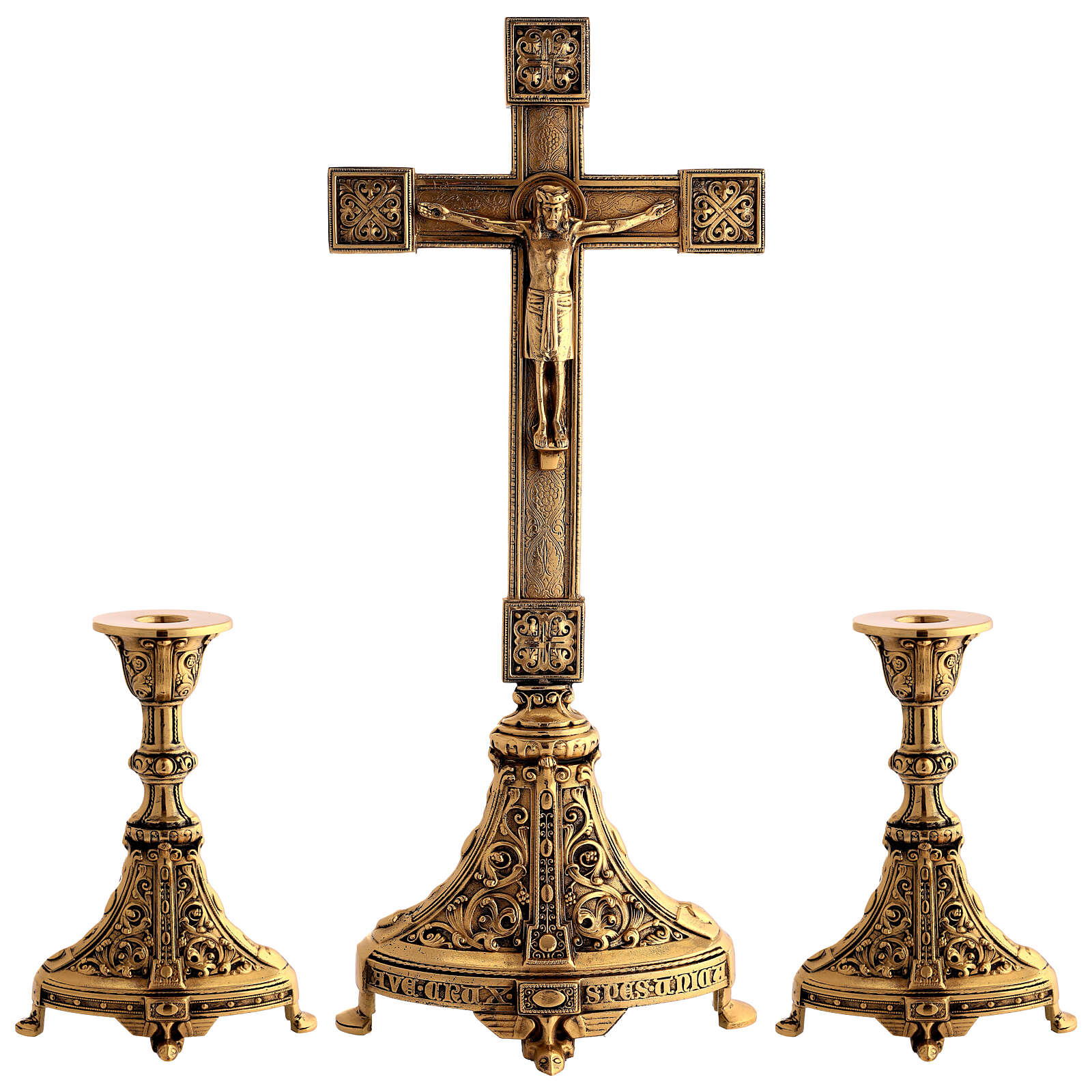 cruce cu sfesnice 78730 Cruce cu sfesnice 54 cm