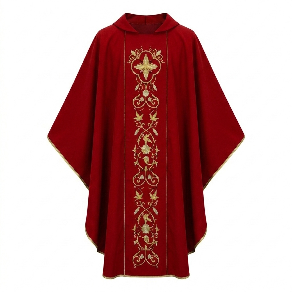 ornat cruce 686 rosu Ornat Cruce rosu
