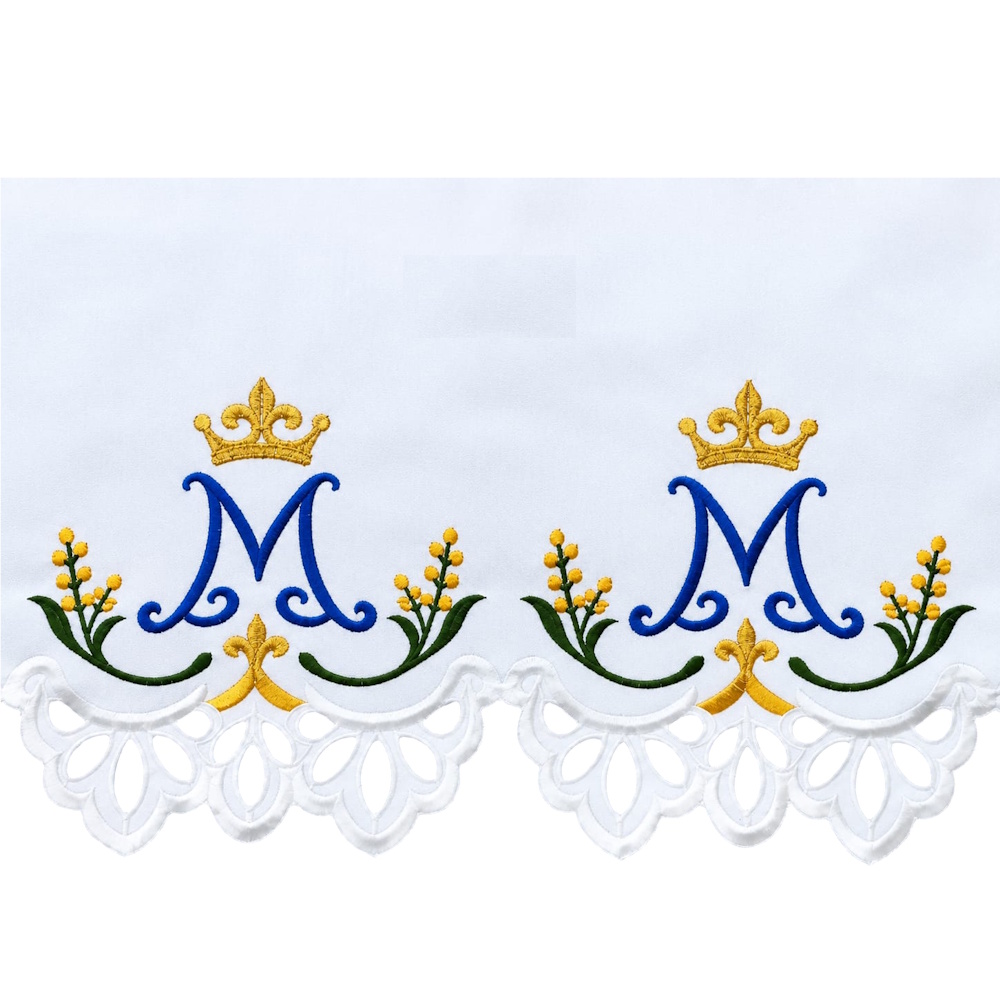 fata de altar mariana brodata 2982 Față de altar Mariană 2982